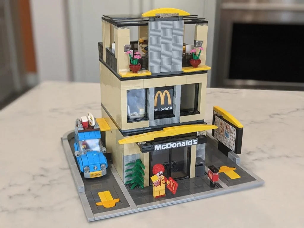 McDonalds Restaurant Brick Set