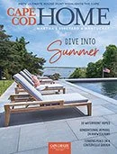 Cape Cod Home magazine Summer 2019 cover, the issue featuring architect Scott William Grady's Provincetown wharf house in the HGTV Ultimate House Hunt.