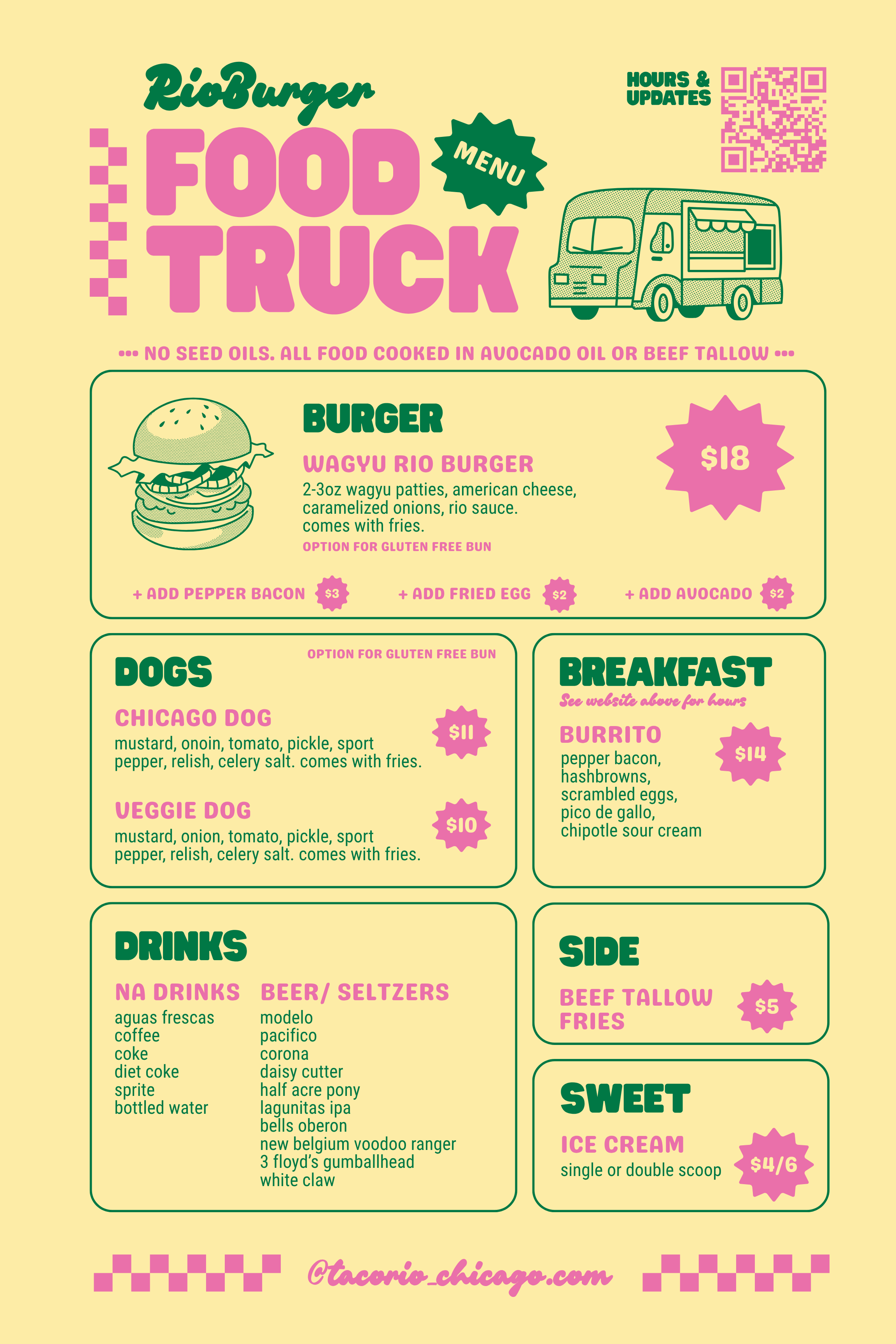 Rio Burger — Taco Rio