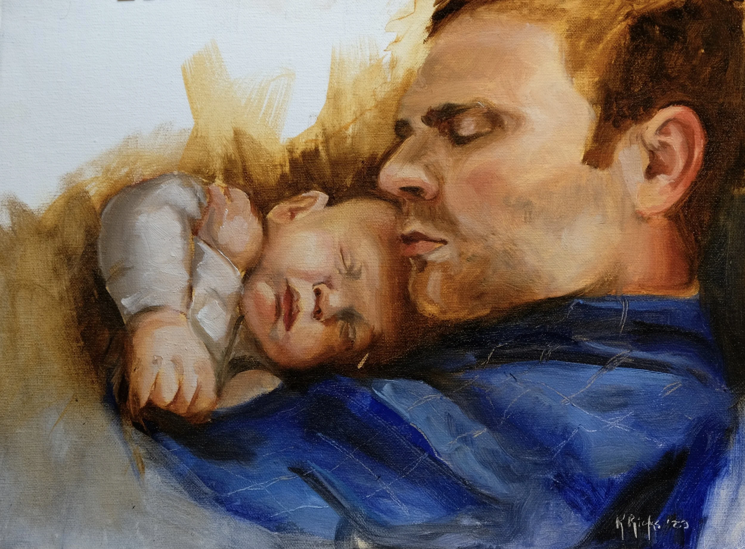 Portrait - 9x12 -Oil on Panel