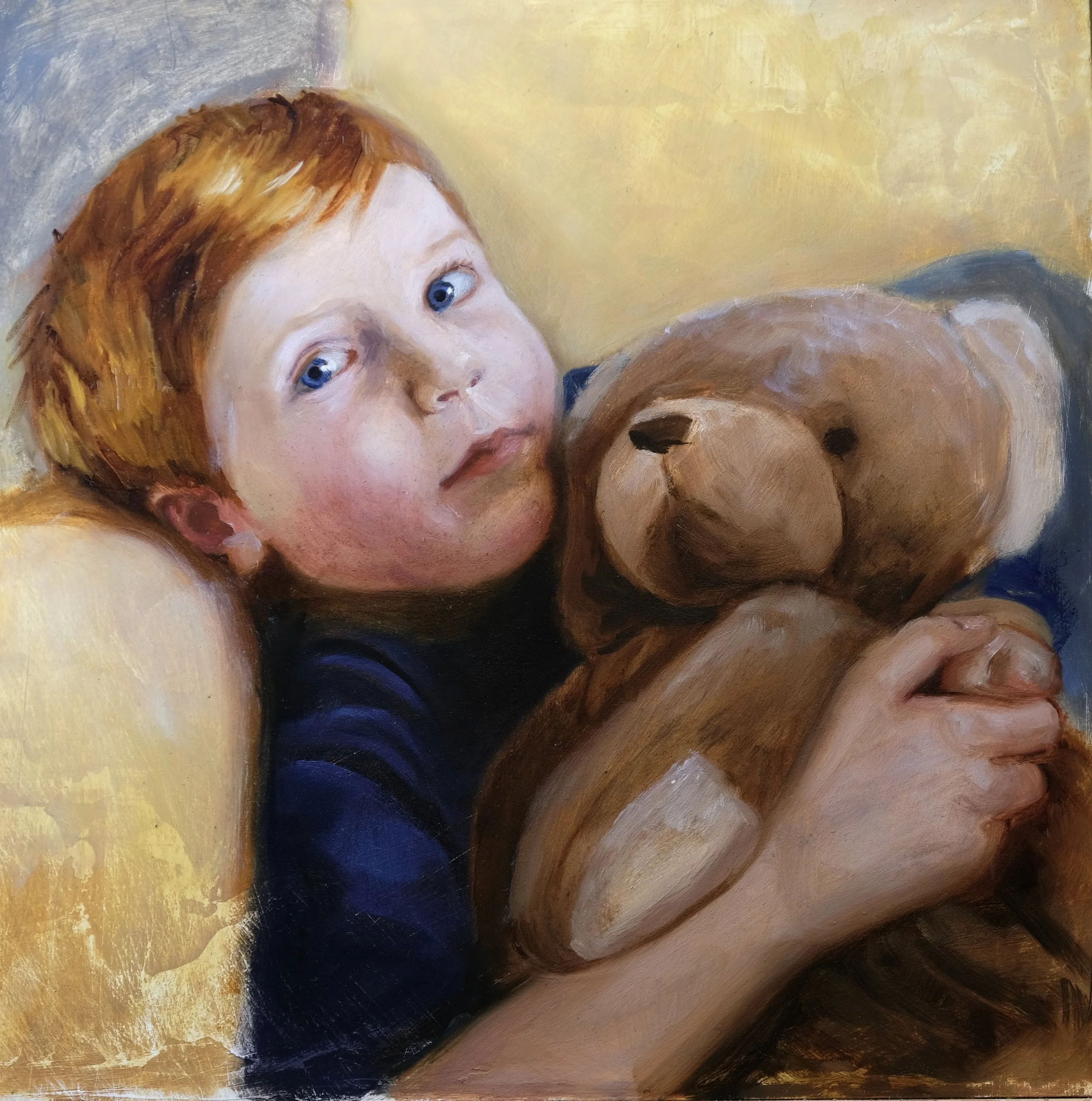 Portrait - 12x12 - Oil on Panel