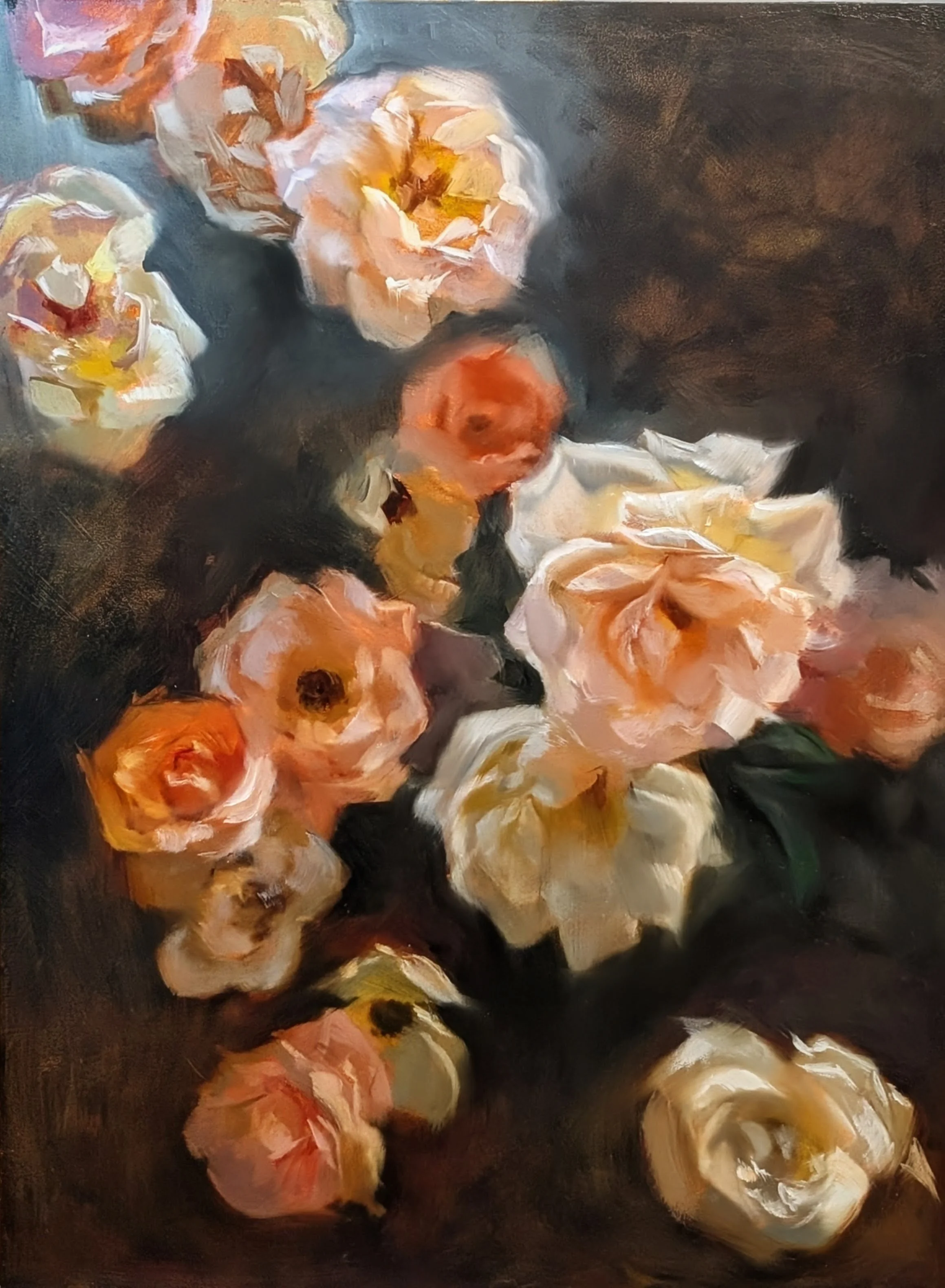 Floating and Flying - 18x24 - Oil on Panel