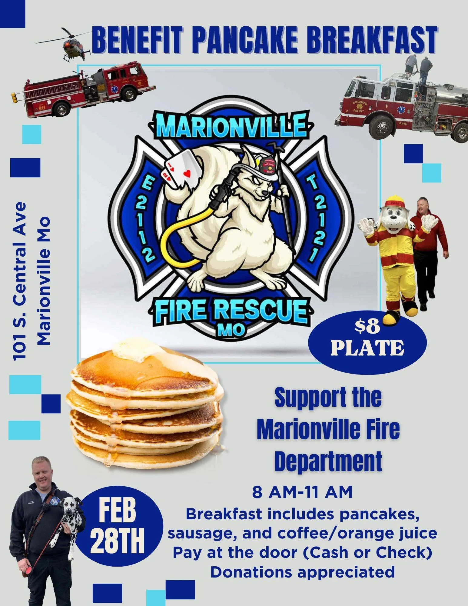 Firehouse Pancake Breakfast