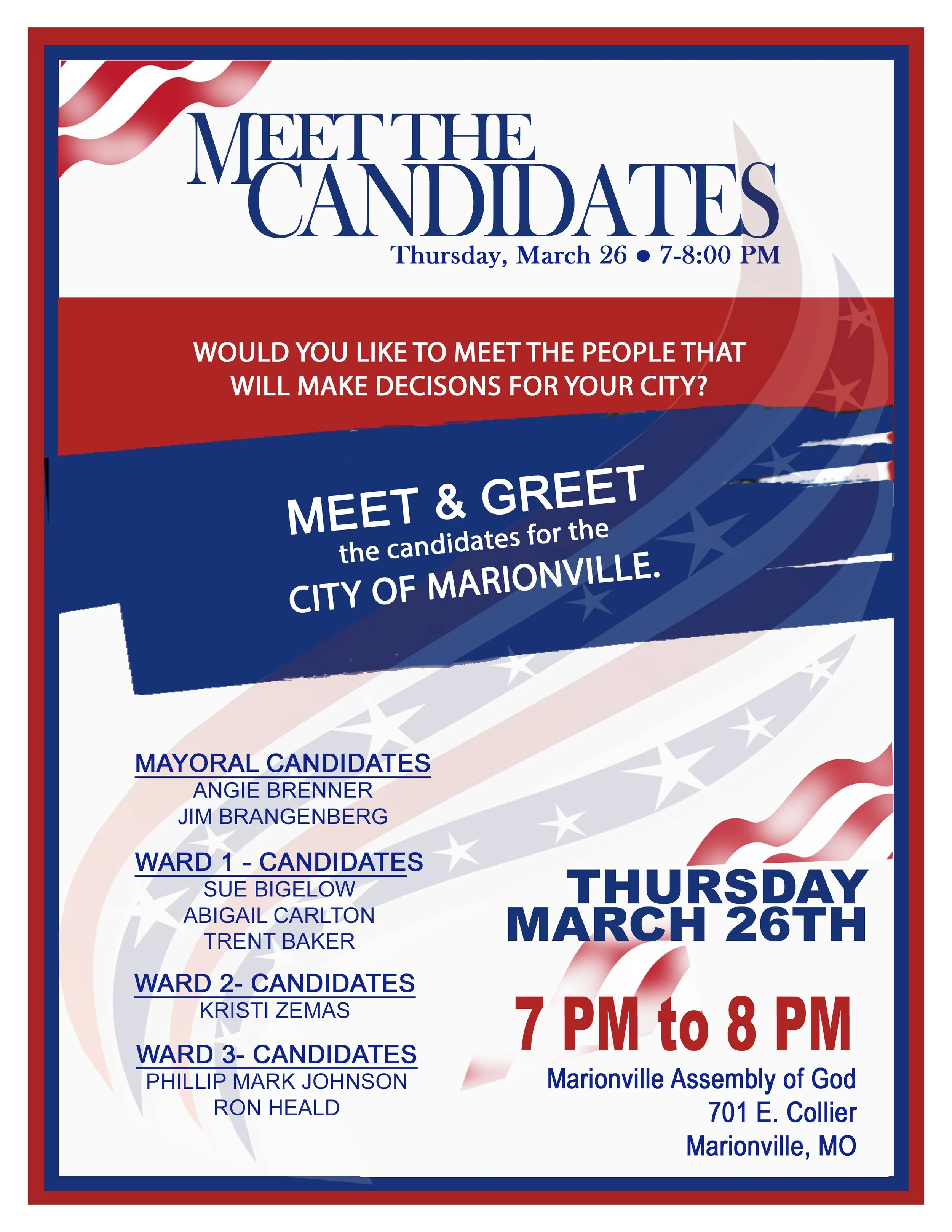 Meet The Candidates 