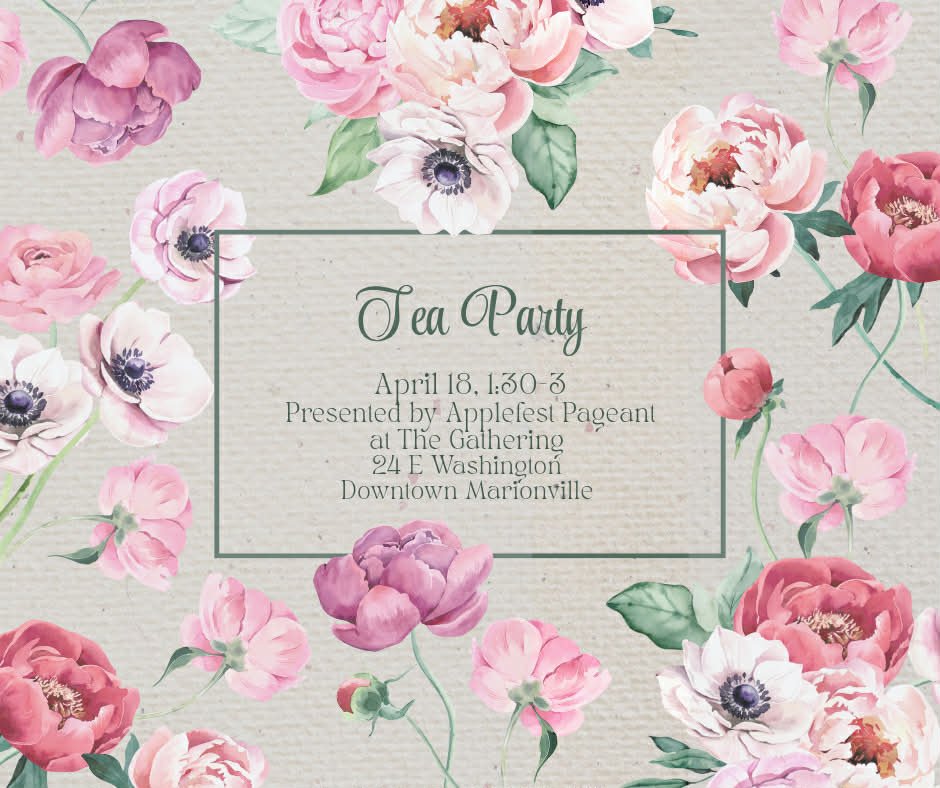 Apple Fest Pageant Tea Party