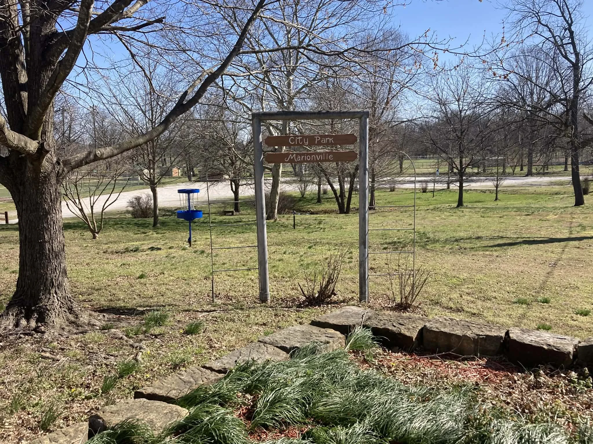 Entrance to Marionville City Park