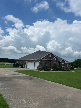 A house roofed by Patrick and sons. 