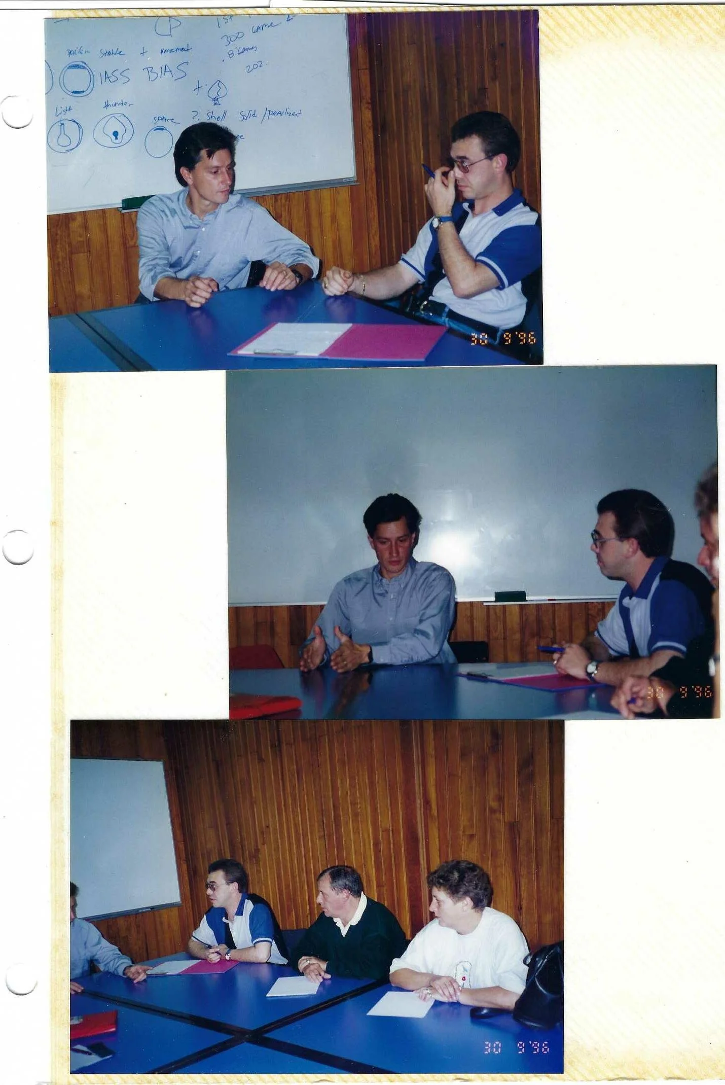 Teaching Ball drillers Belgium 1994 