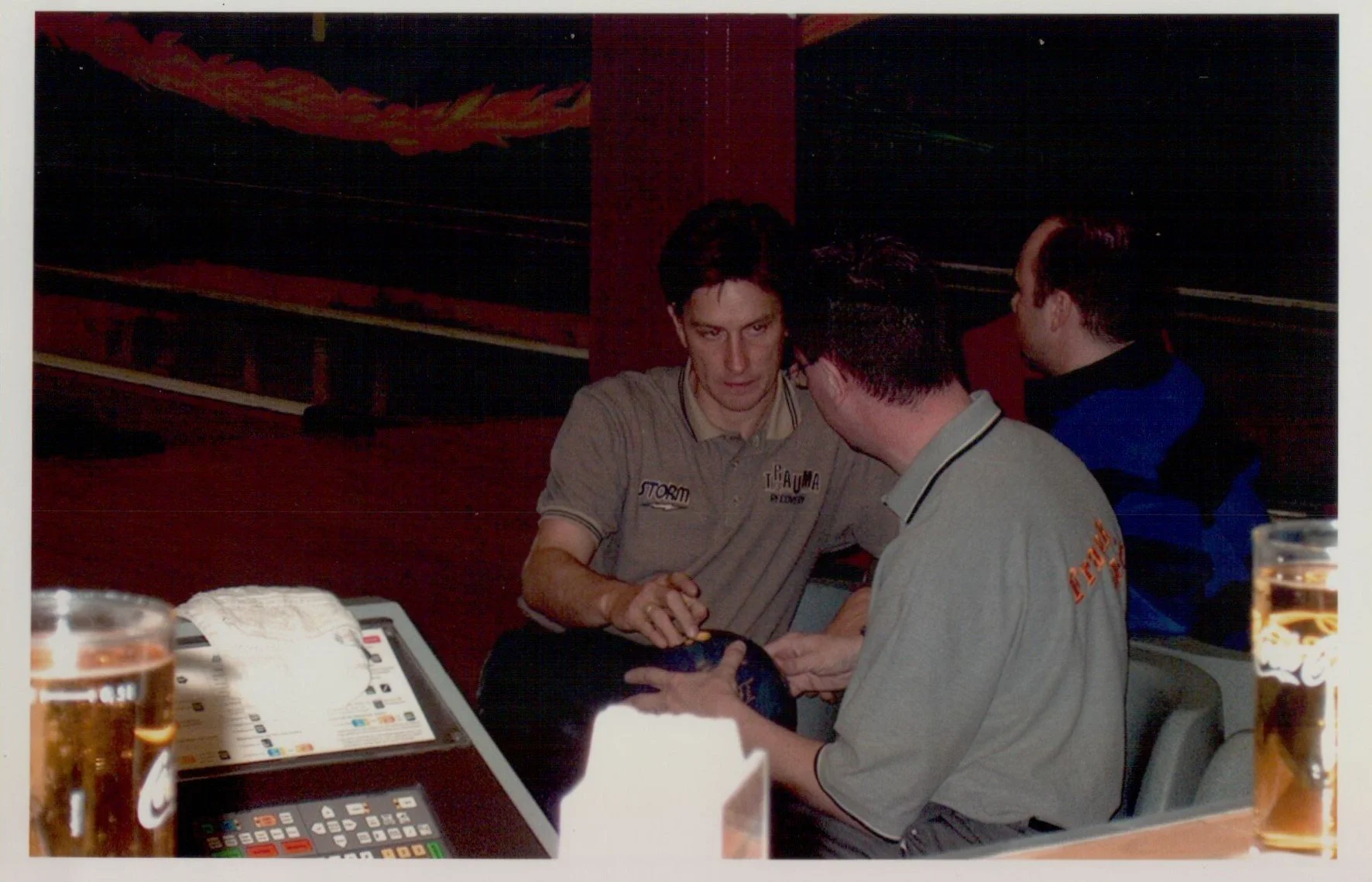 Working with players In Czech republic 2002