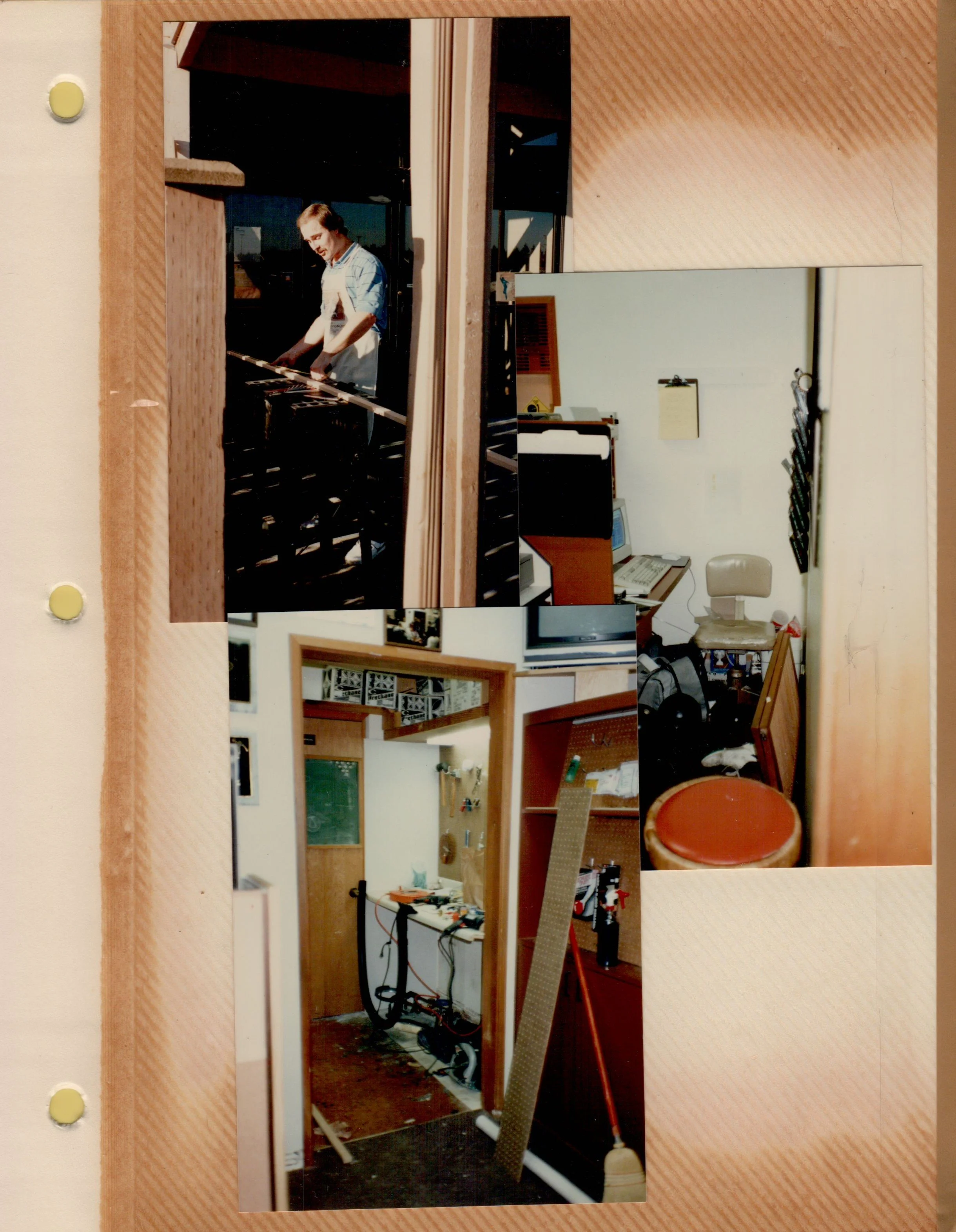 Freind and colleague Fred Mattson hard at work as we re design Narrows Plaza location 1994.jpg