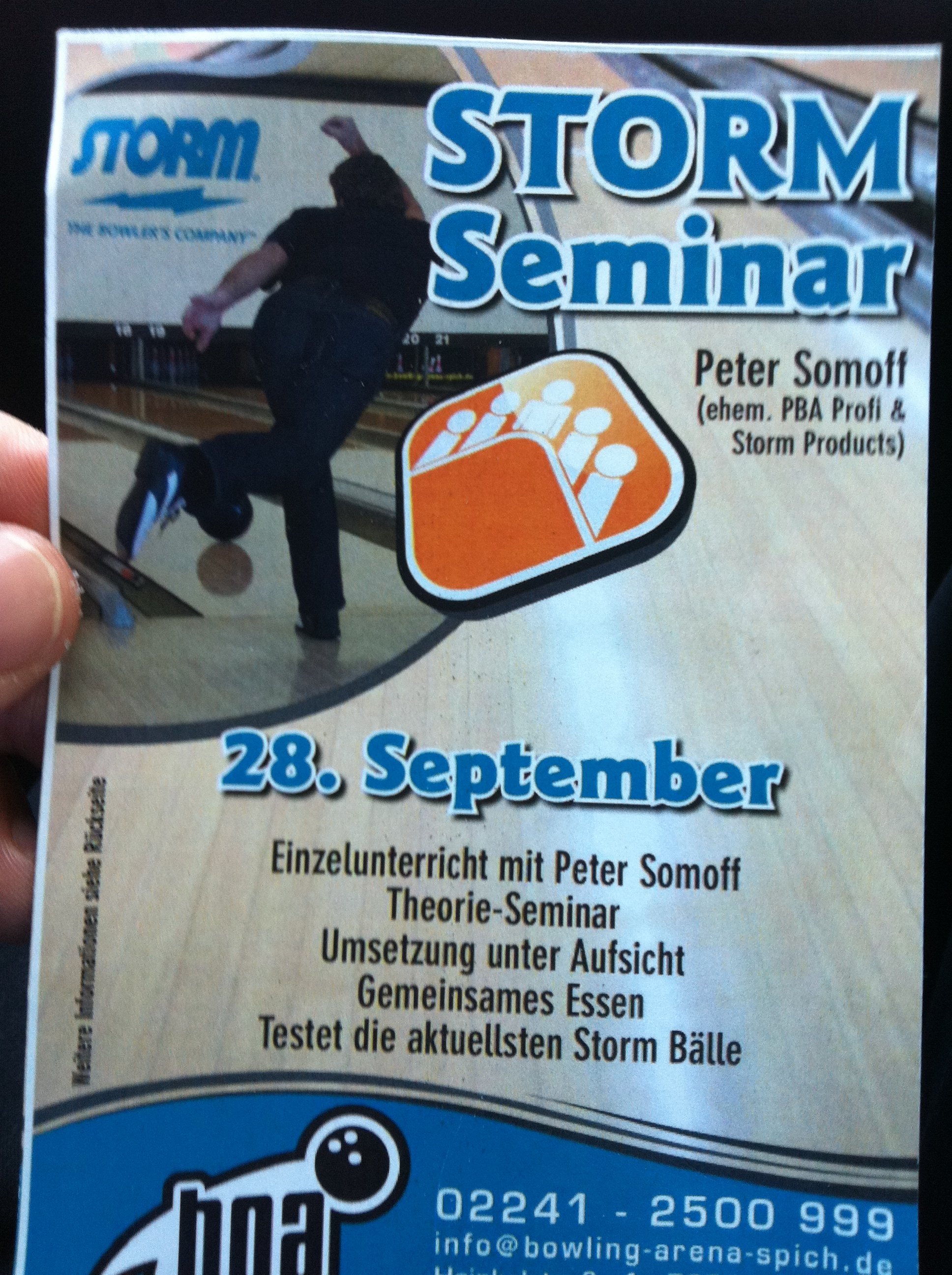 Ads for Seminar Spich, Germany 2016