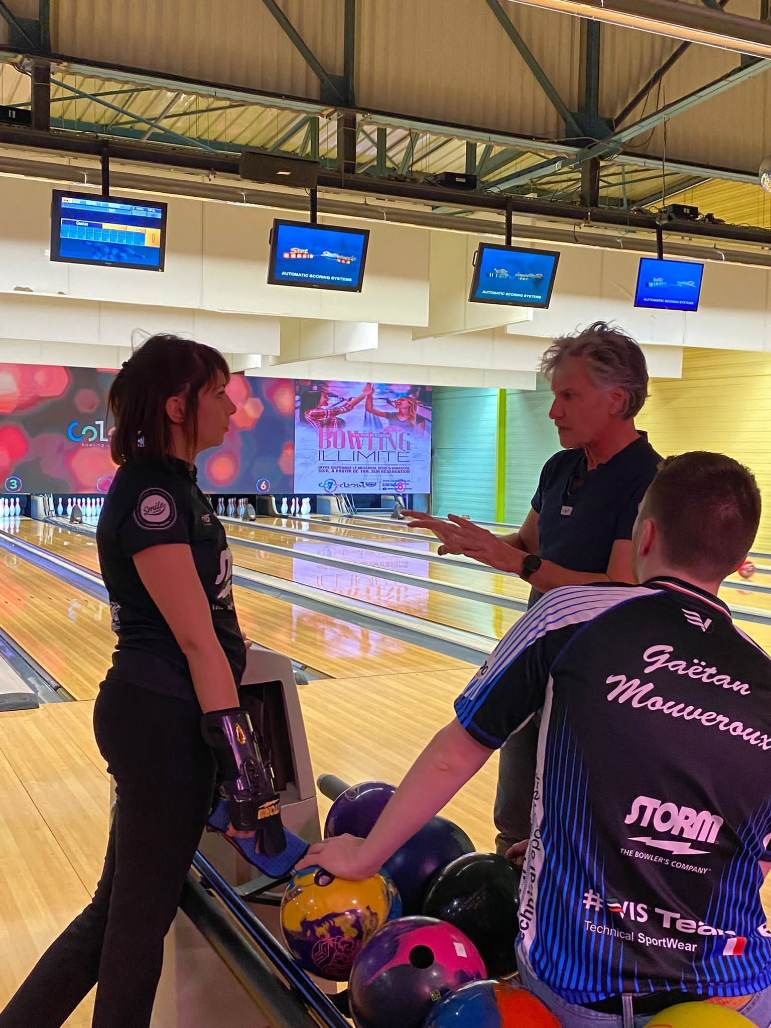 Peter working with French Nat_l Team Top Players