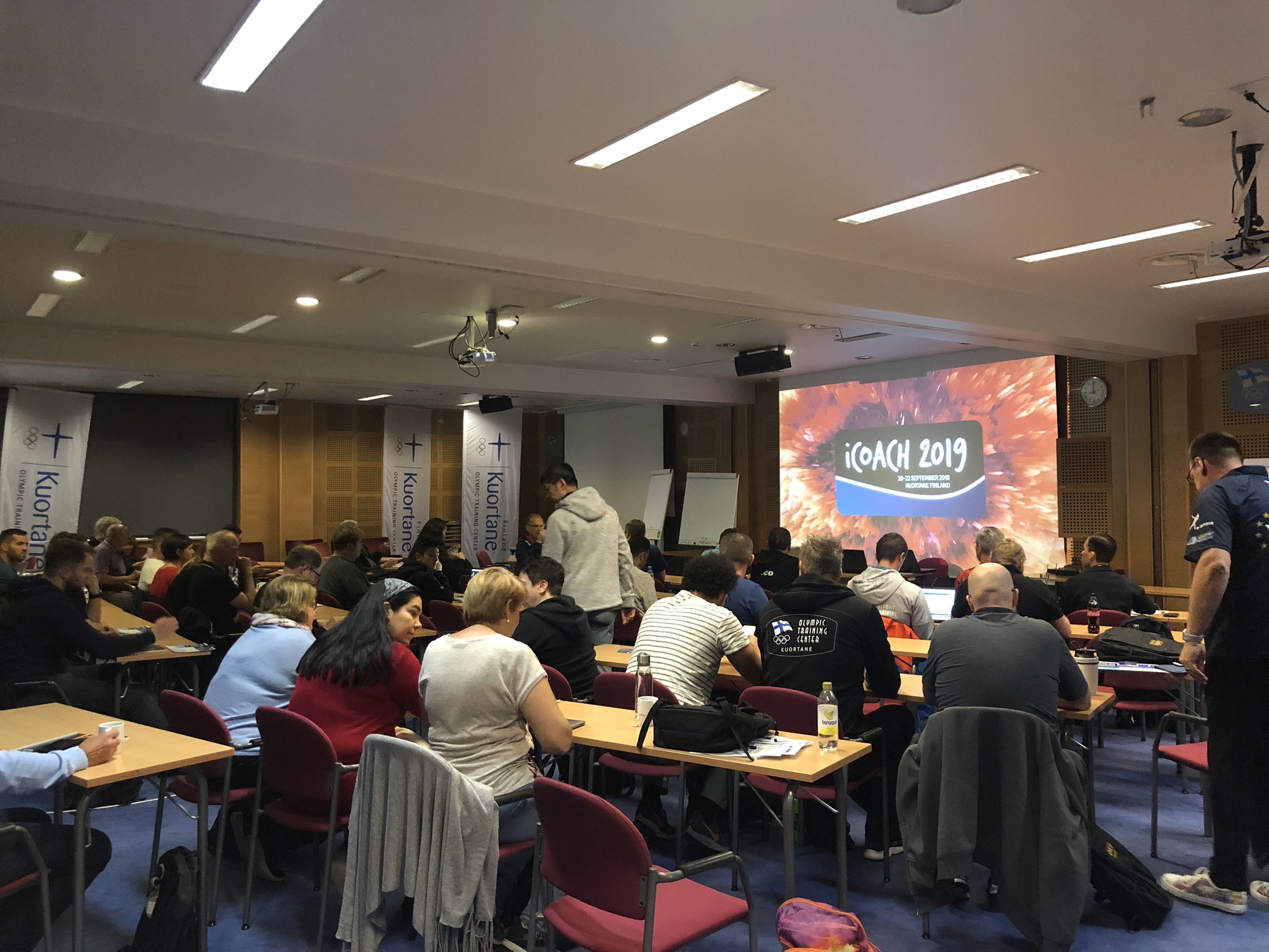Speaking at I Coach World coaching Conference 2019