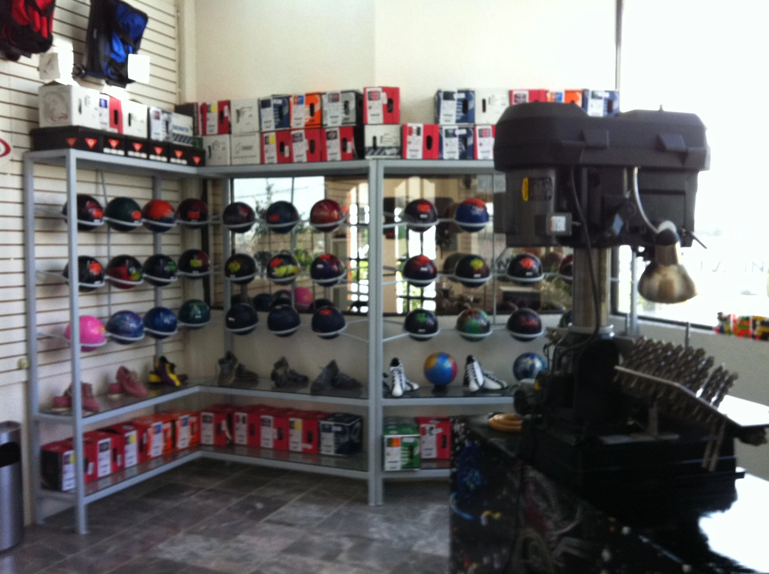 Reorganized pro shop Mexico city