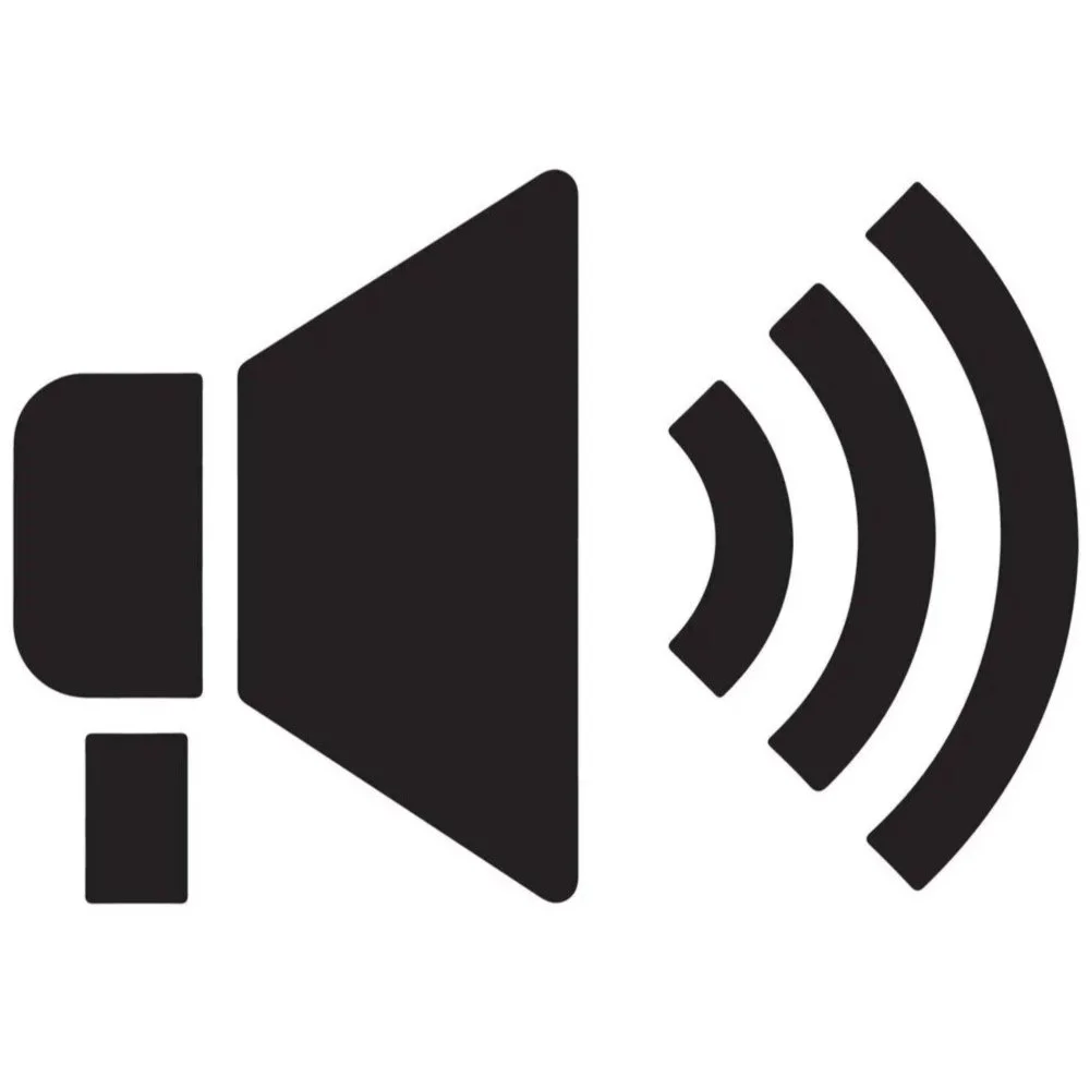 Sound icon representing volume or audio.
