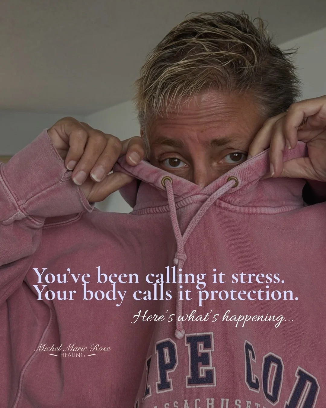 Sometimes the stress you feel is a learned response.

Your body remembers what felt unsafe.

It remembers that you had to stay alert.

It remembers when you had to be careful, quiet, pleasing, productive, prepared&hellip;

So, when stress shows up no