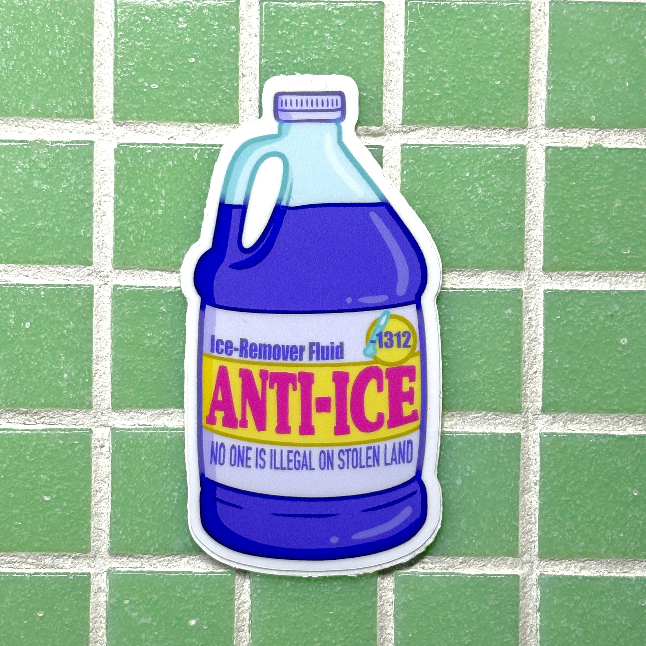 Anti-ICE Sticker