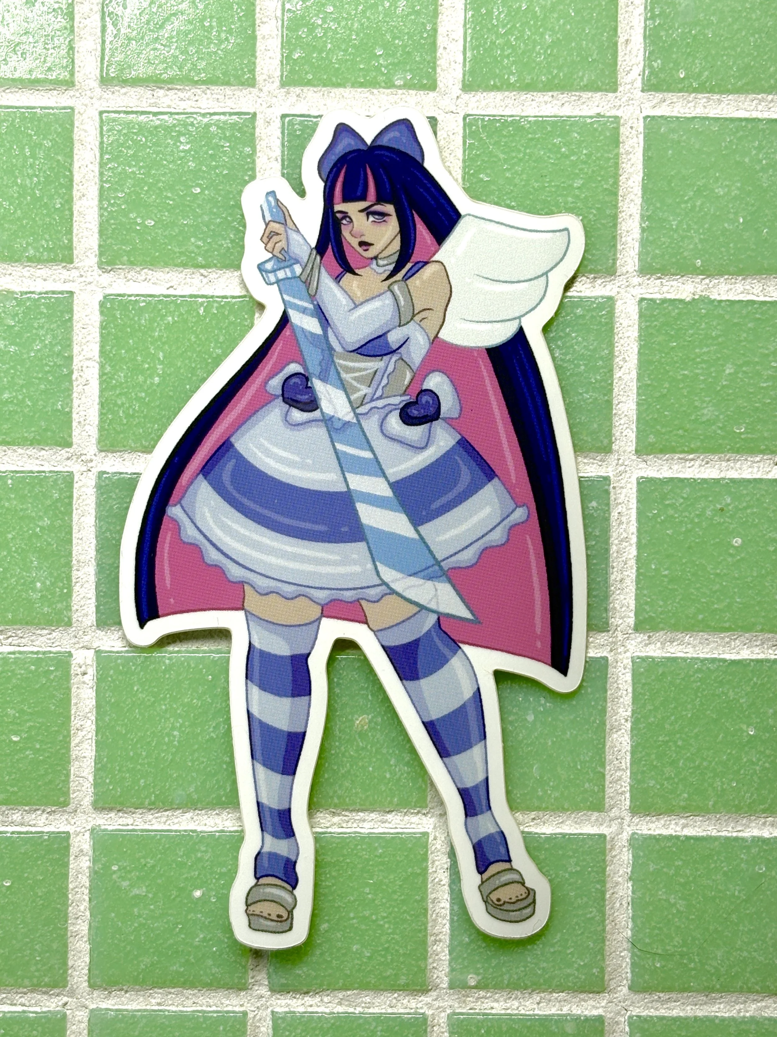 Angelic Undergarments Baddie Sticker