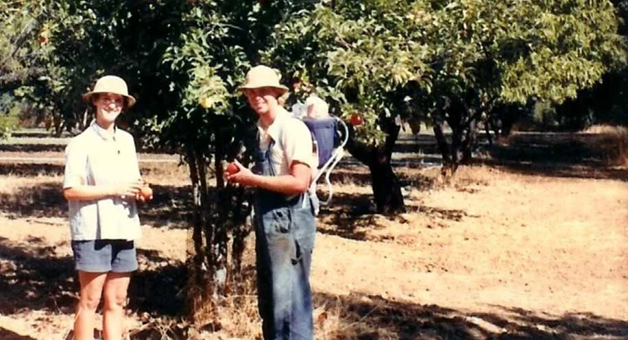 As graduate students, our parents, Kathleen Barsotti and Martin Barnes, realized the potential harm of modern agriculture's reliance on unnatural methods and chemicals, especially the overuse of DDT. They began to believe there was a real chance that