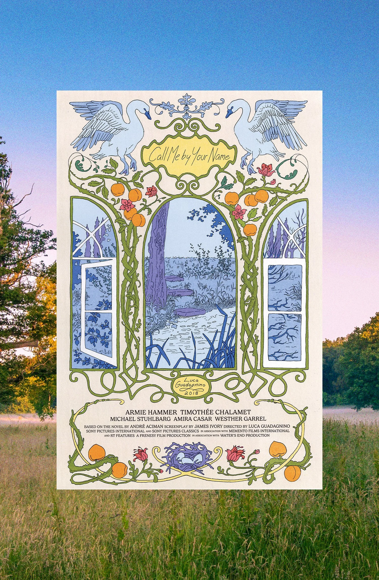 For the film Call Me By Your Name by Luca Guadagnino.