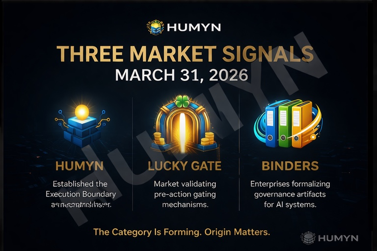 Three Market Signals — March 31, 2026