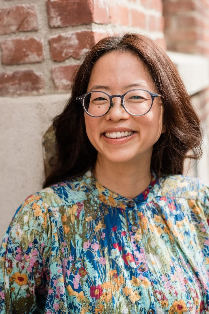 Therapist Ingrid Nishimoto smiling outdoors in Granada Hills, California