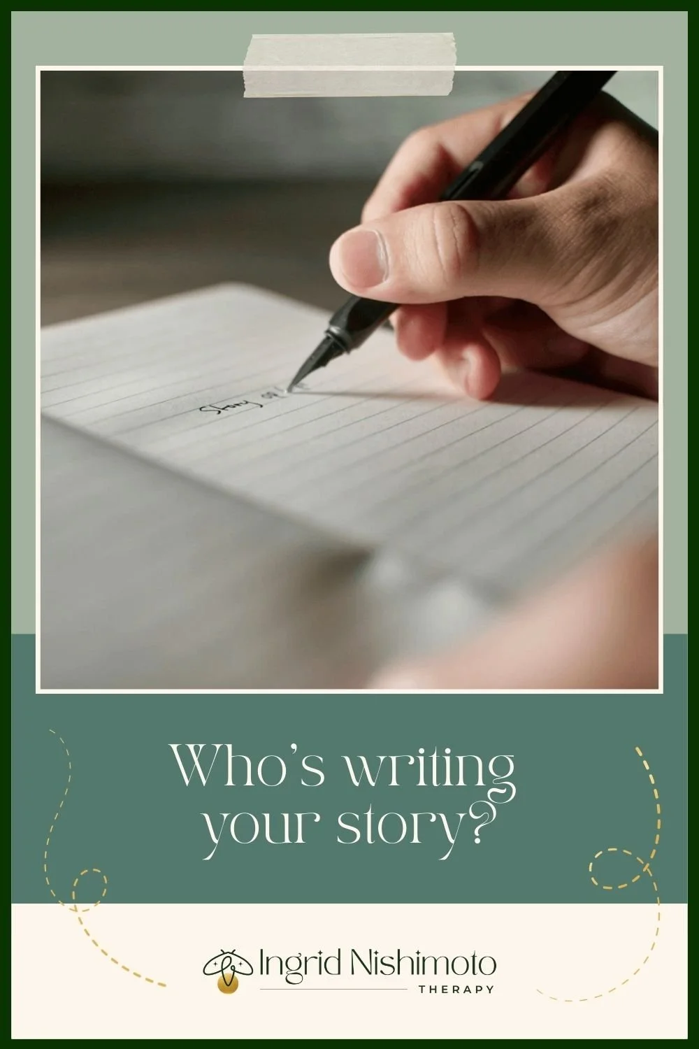 Who’s writing your story?