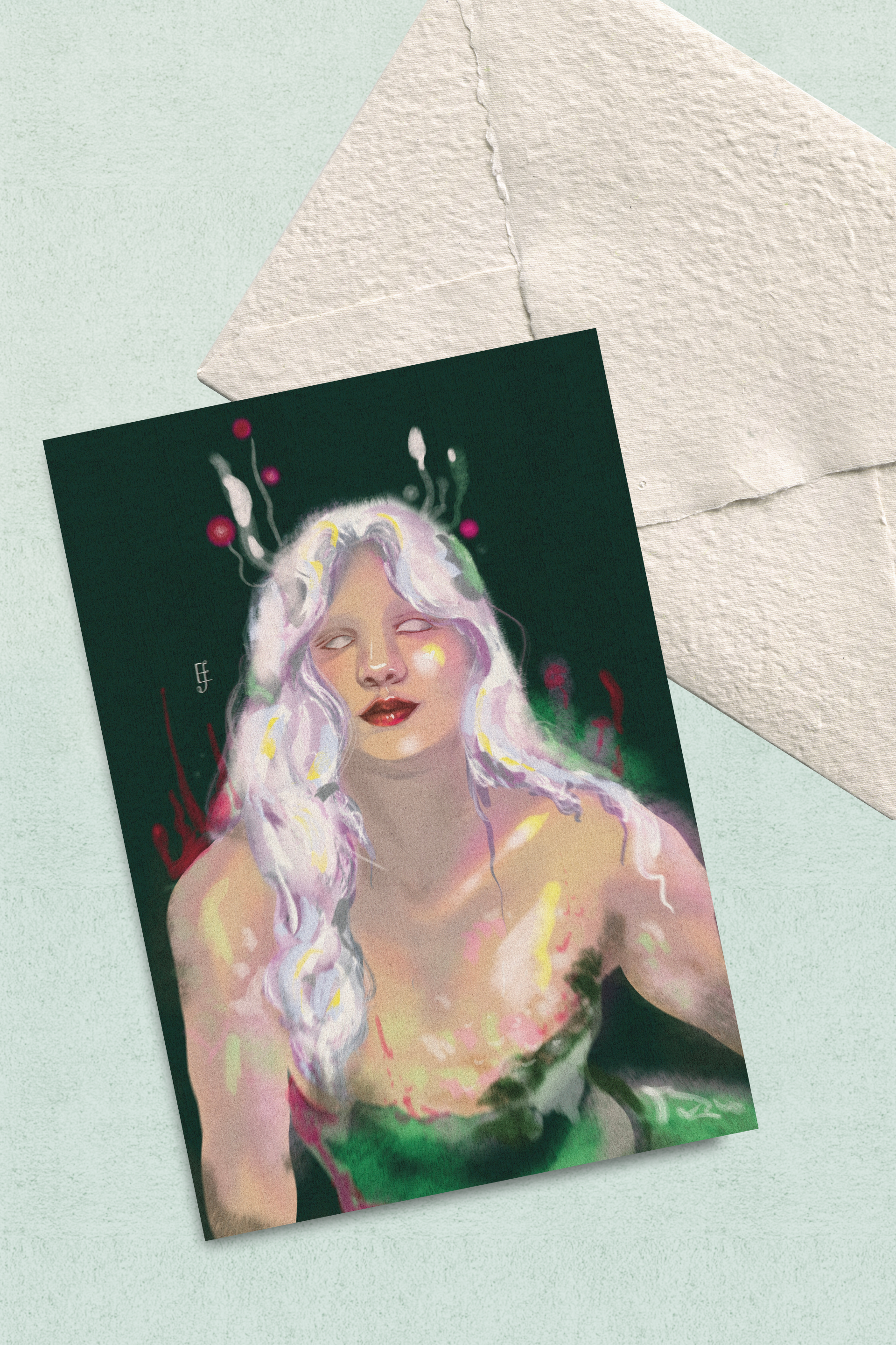 "Cordyceps", Postcard Print
