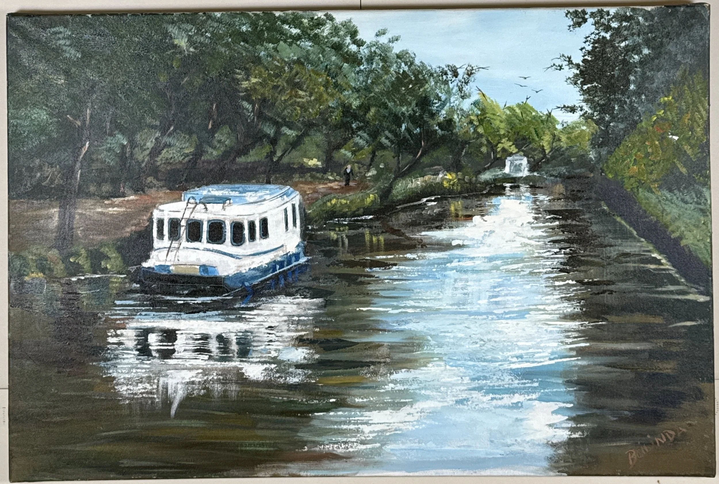 French Canal Boat