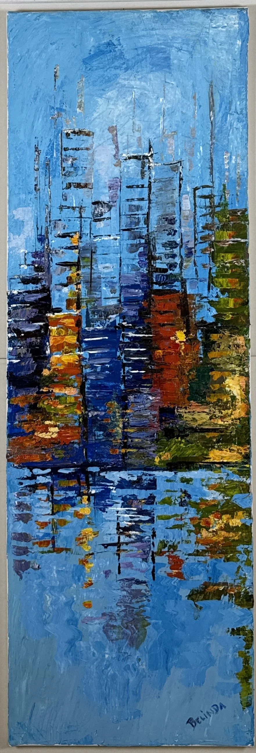 City Night Reflection