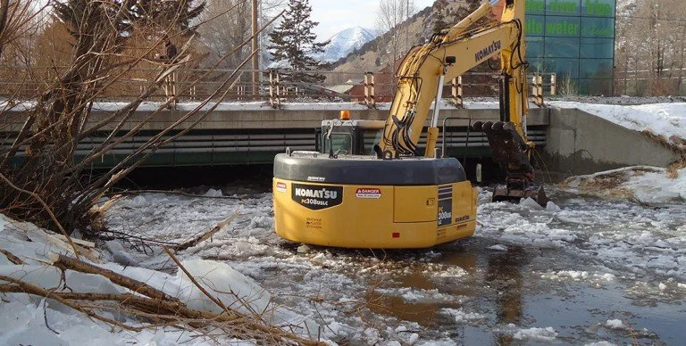 Flat Creek Emergency Ice Removal