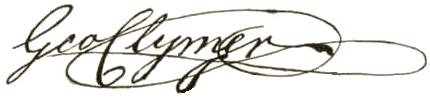 Signature that reads 'George Lynch' in cursive.