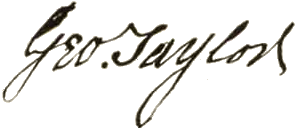 Signature of Jesse Taylor