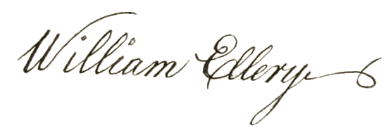 Signature of William Edgey written in elegant cursive script.