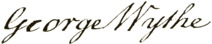 Signature of George Nysthe in cursive handwriting.