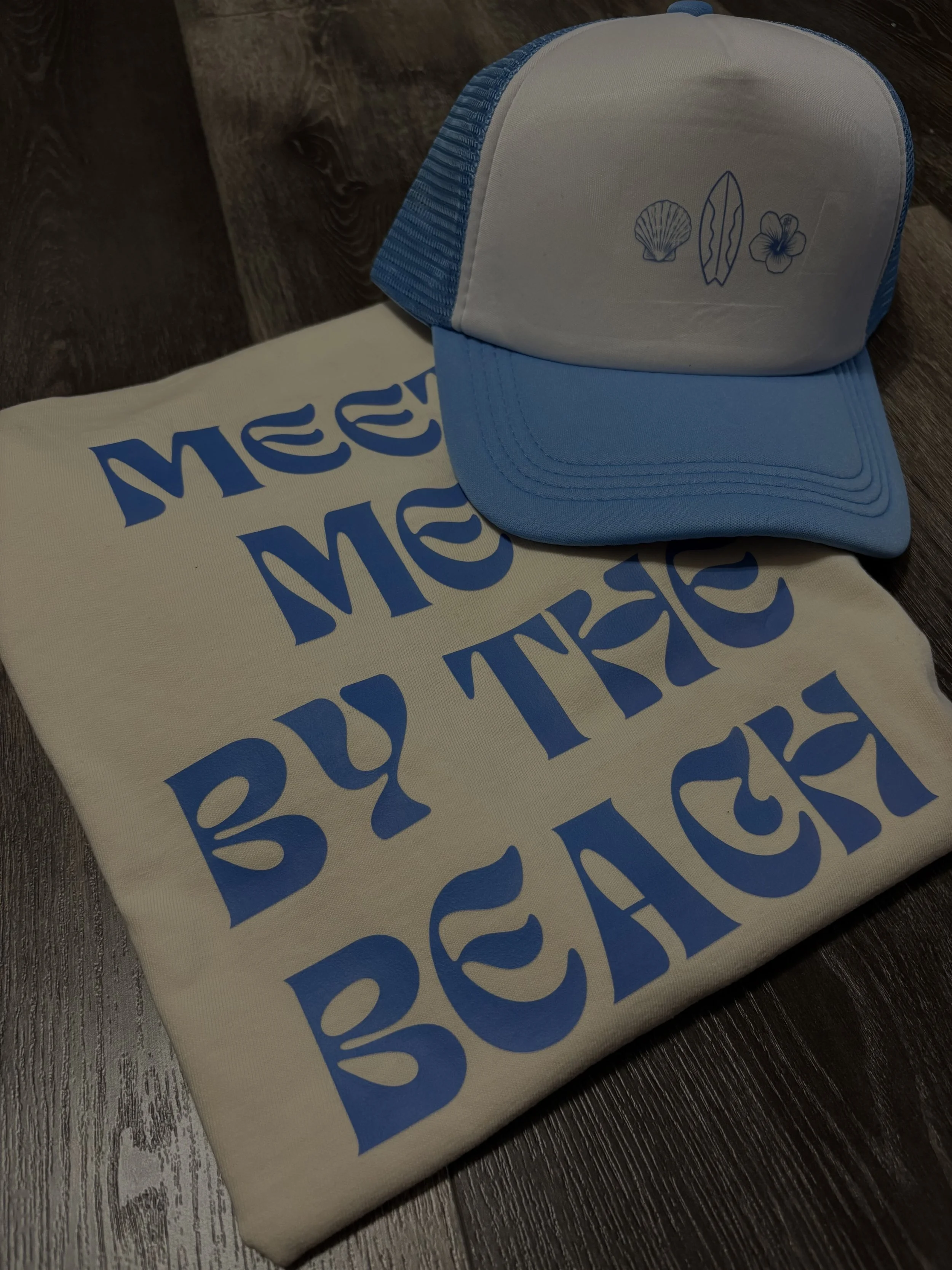Meet me by the beach tee