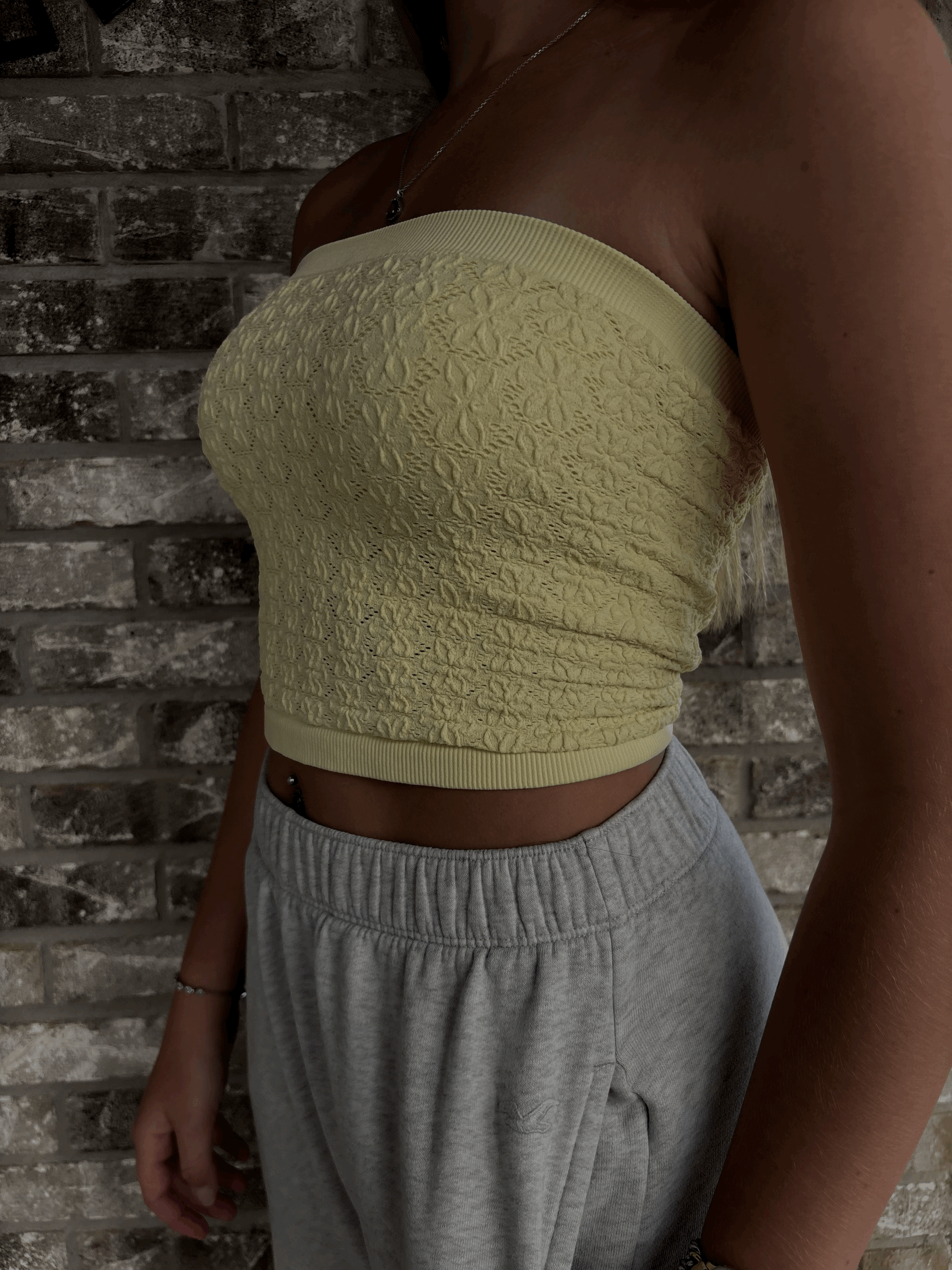 Floral Lace Tube top