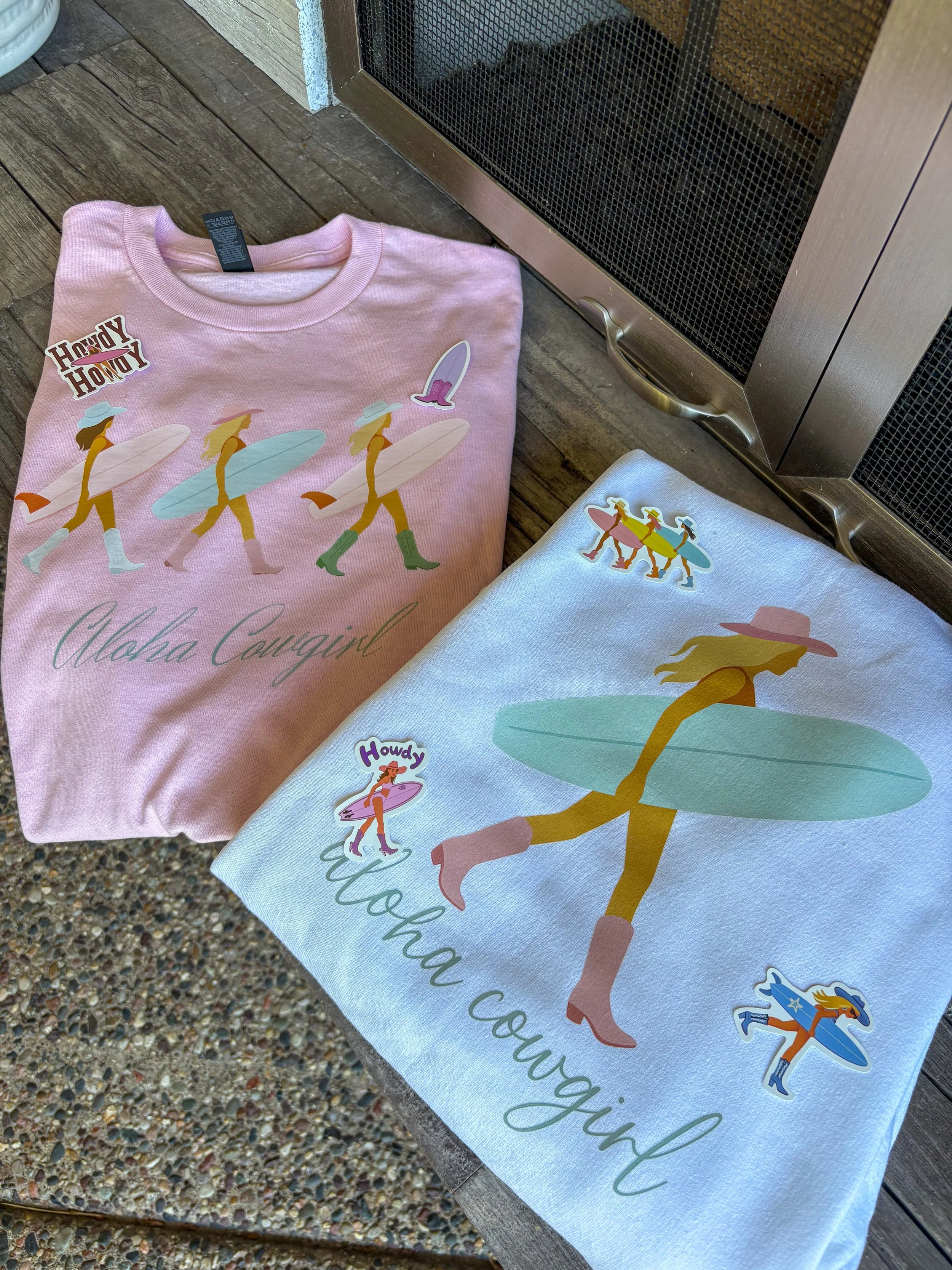 Aloha cowgirl crewneck