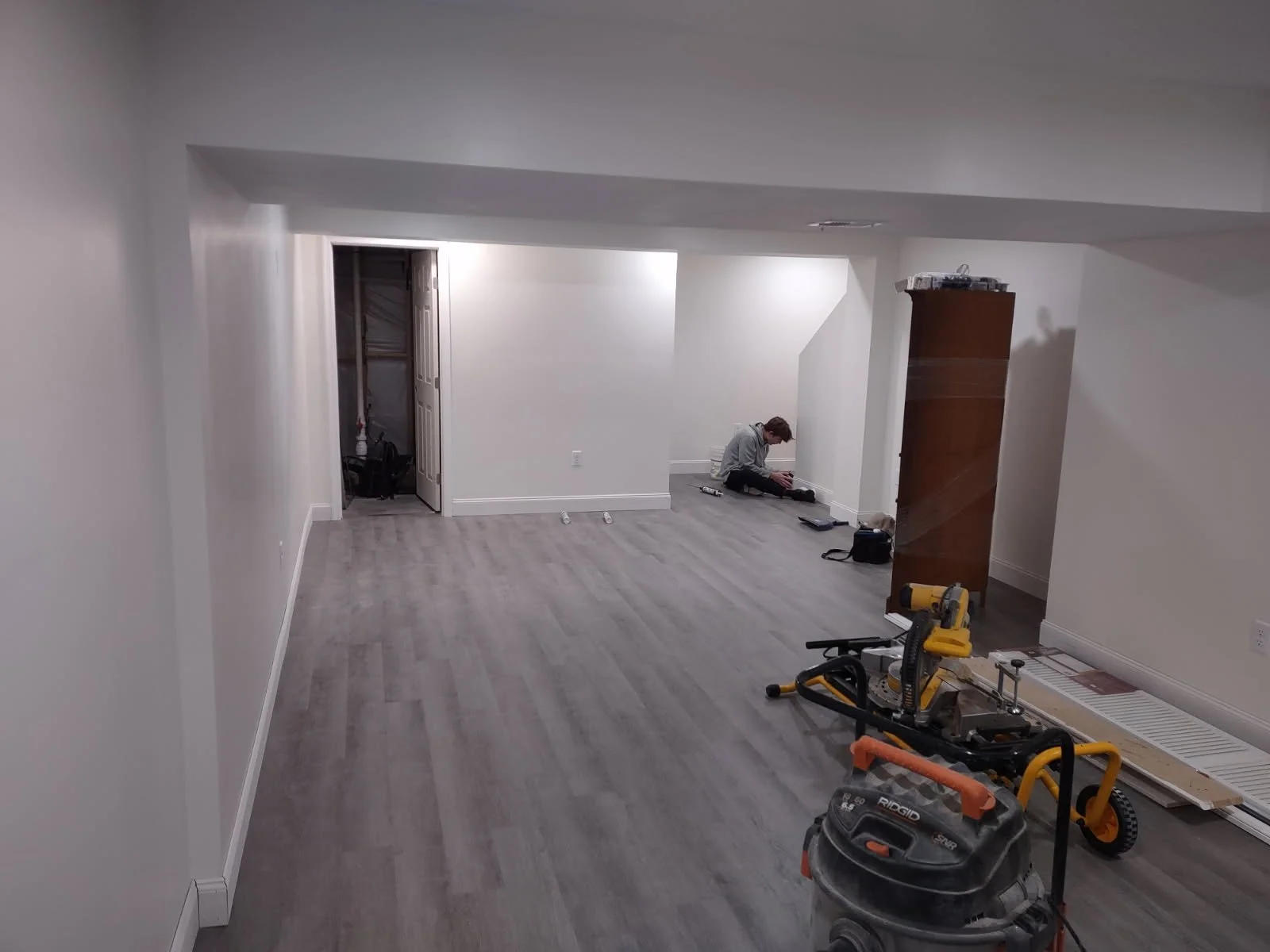 Finished basement