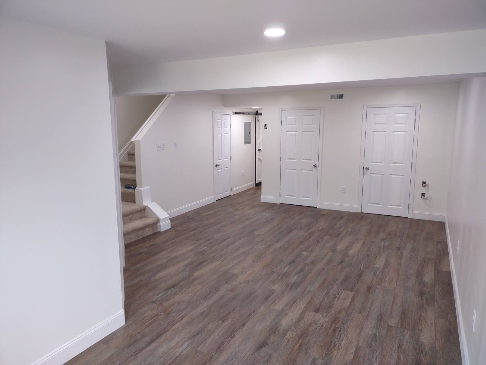 Finished basement