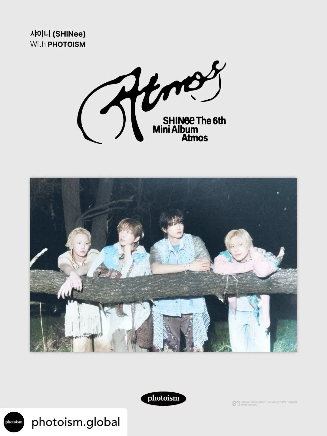 PHOTOISM X SHINee
ARTIST FRAME OPEN !

The <SHINee> artist frame will be released on photoism to celebrate their 6th Mini Album【Atmos】release.

📅 26.06.05 &ndash; 26.08.05 (KST)
📍 Only at Photoism stores.
Hotel or shopping mall pop-up locatio