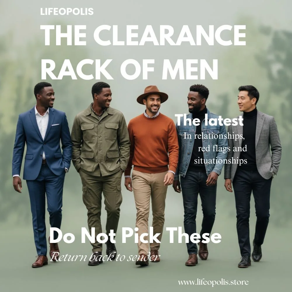 The Clearance Rack of Men