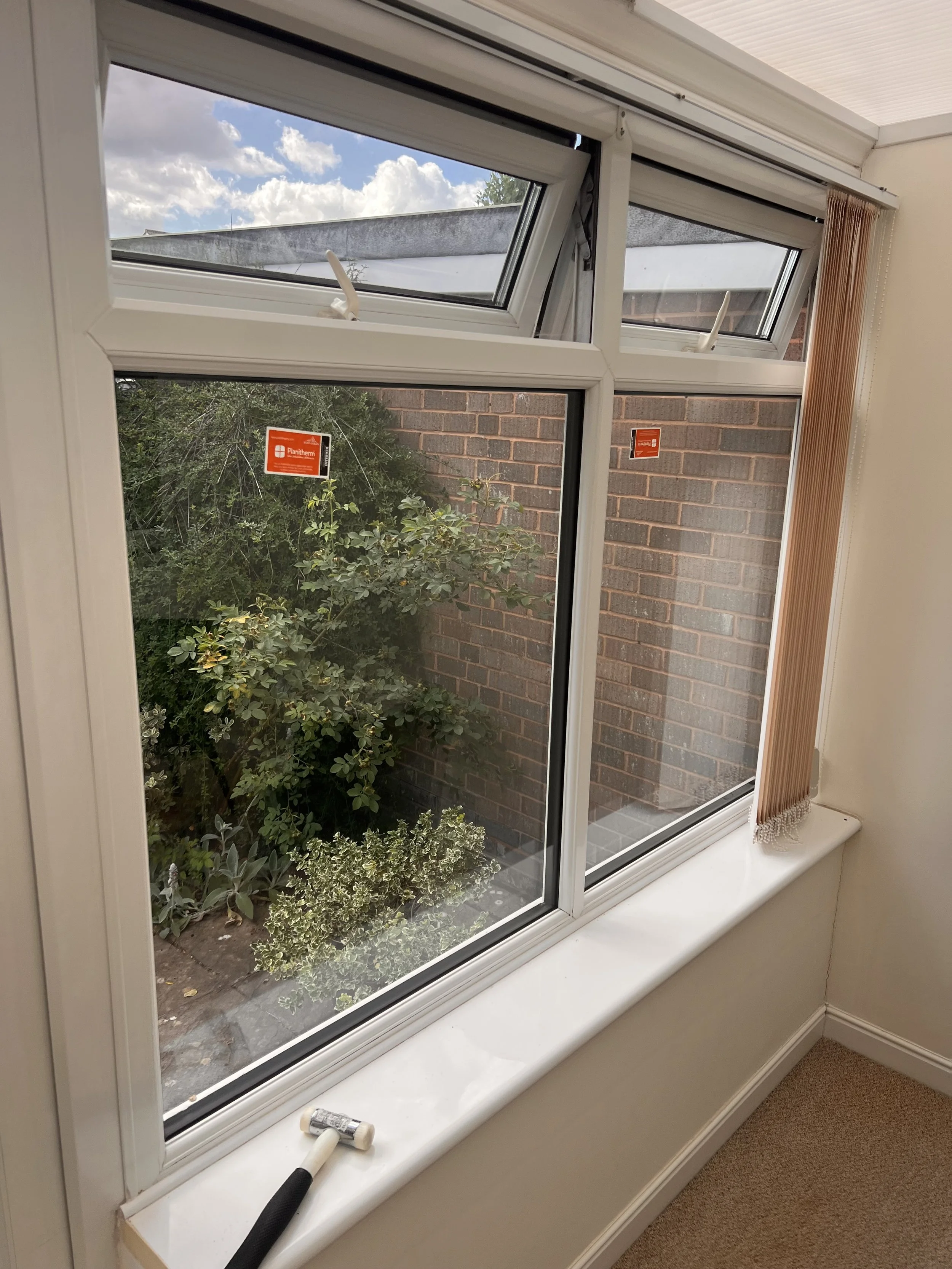 New double glazed units - Exeter