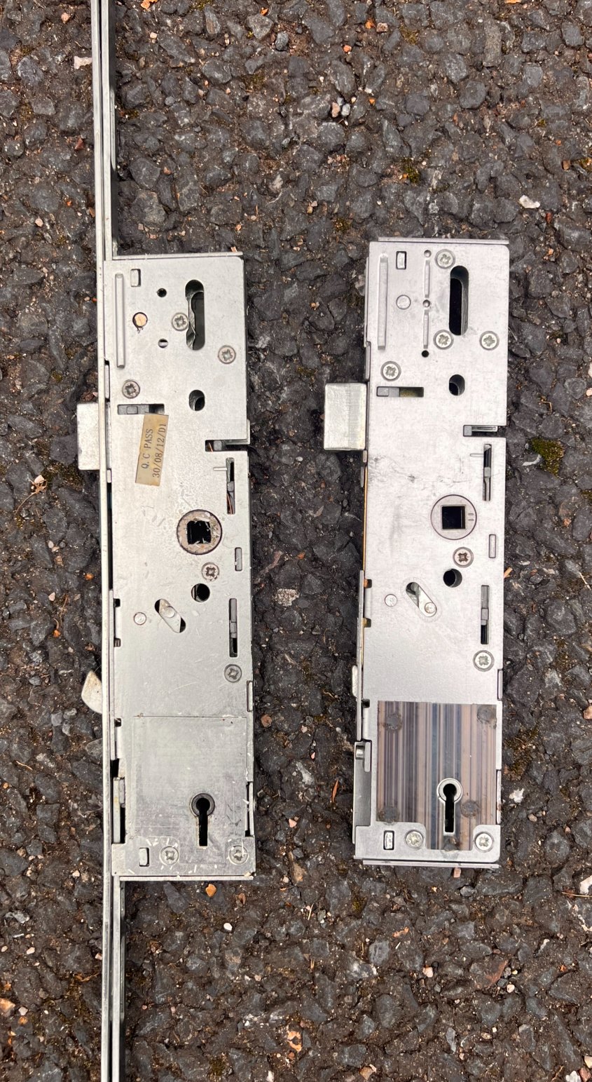 Multi-point locking gearbox replacement on uPVC door in Cranbrook