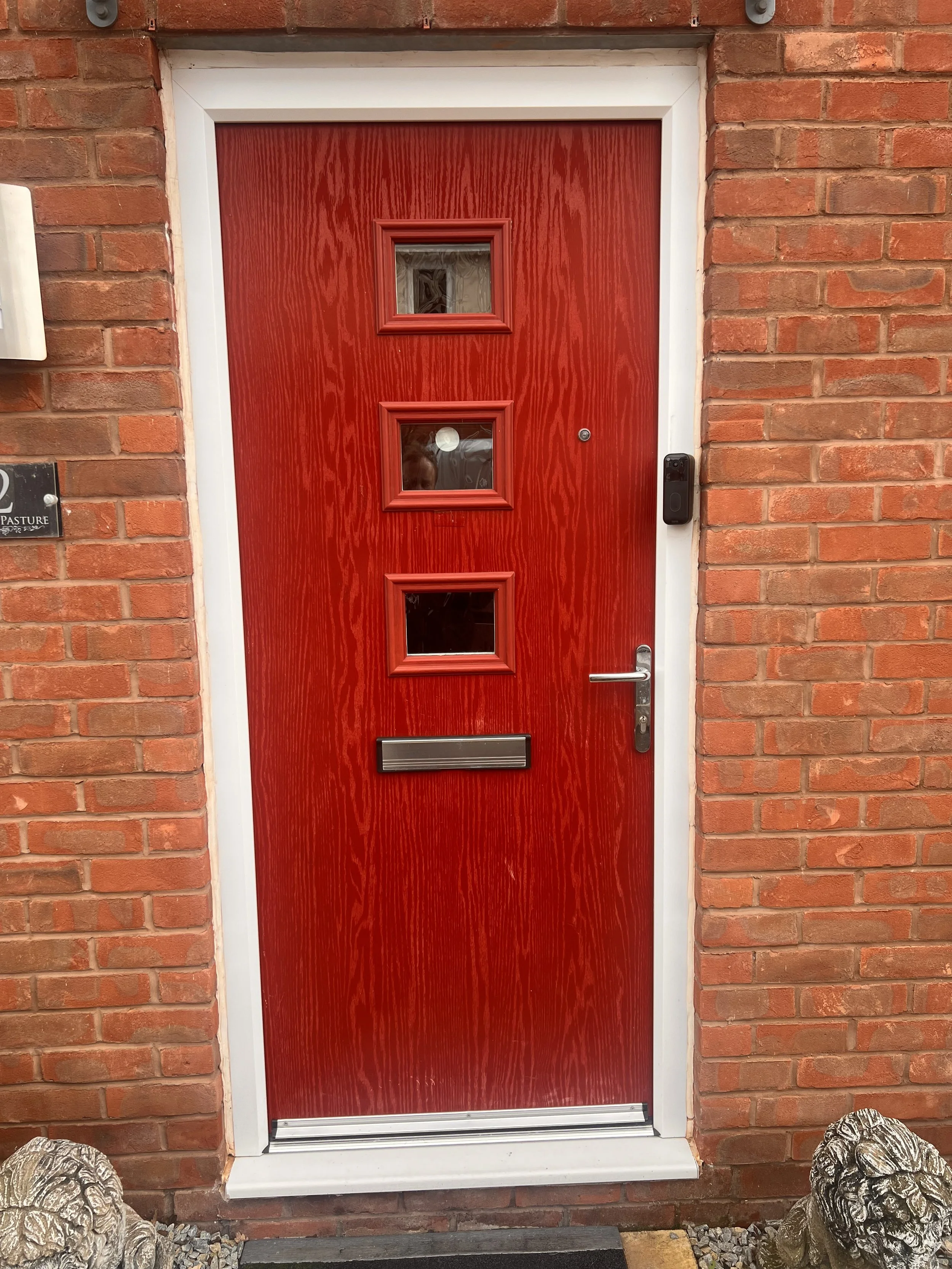 composite door lock repaired and opening smoothly