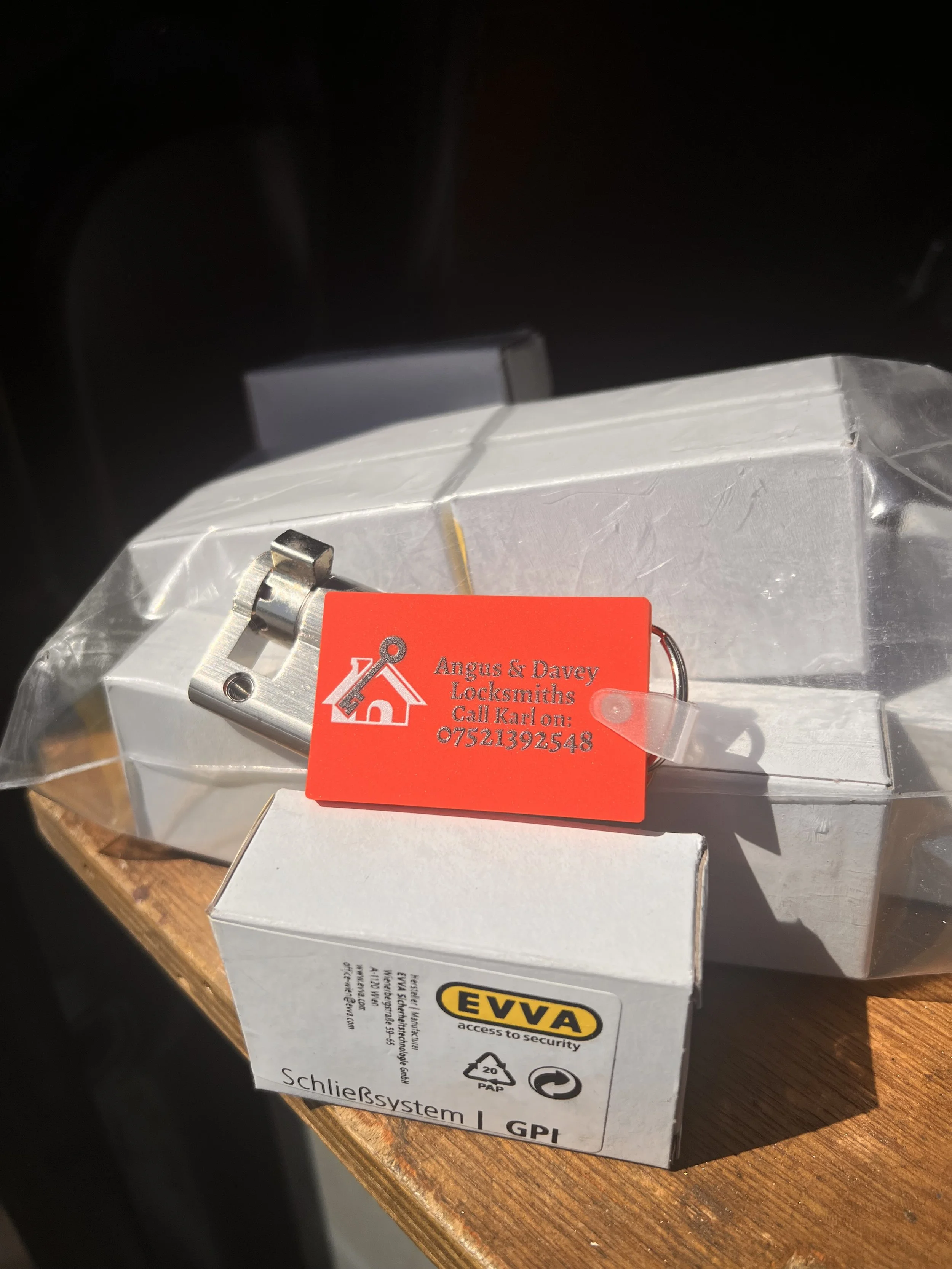 New restricted cylinders being fitted for the council - Exmouth