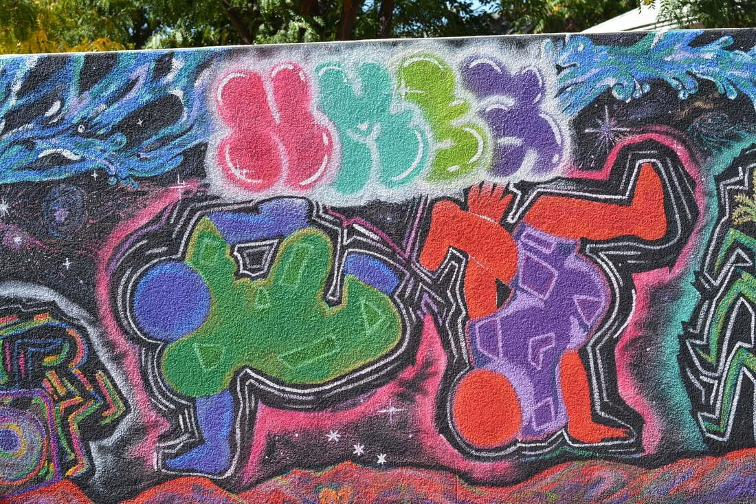 NMSA Outdoor Garden Murals