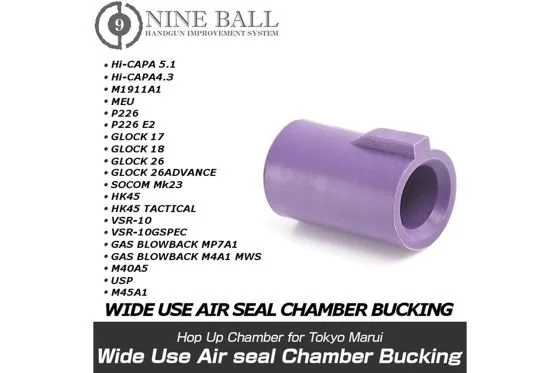 LayLax Nine Ball Wide Use GBB Hop-Up Bucking