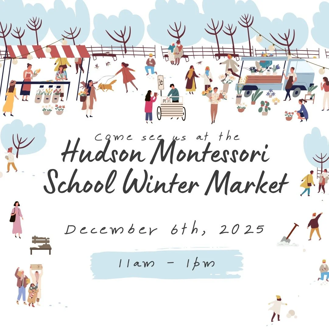 Come check us out at the Hudson Montessori School Winter Fest on December 6th from 11 am - 1 pm. Make sure to bring your returns if you have any! See you there!🩵❄️