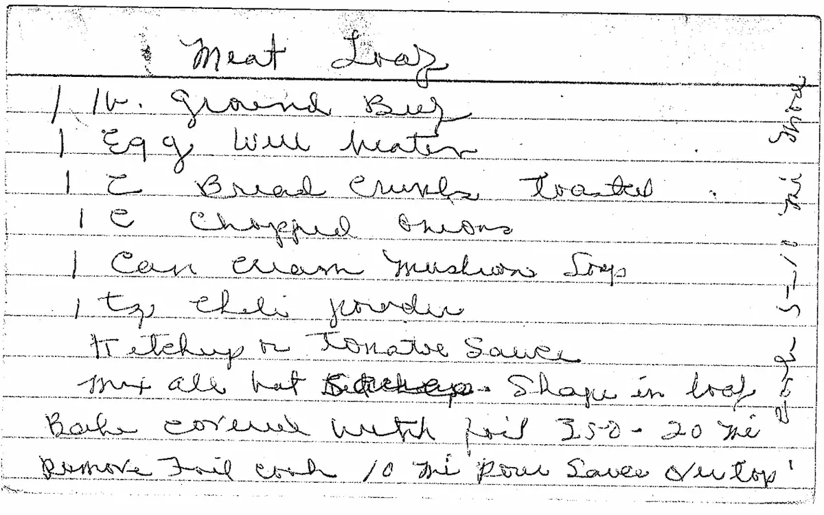 Twomomma's Meatloaf